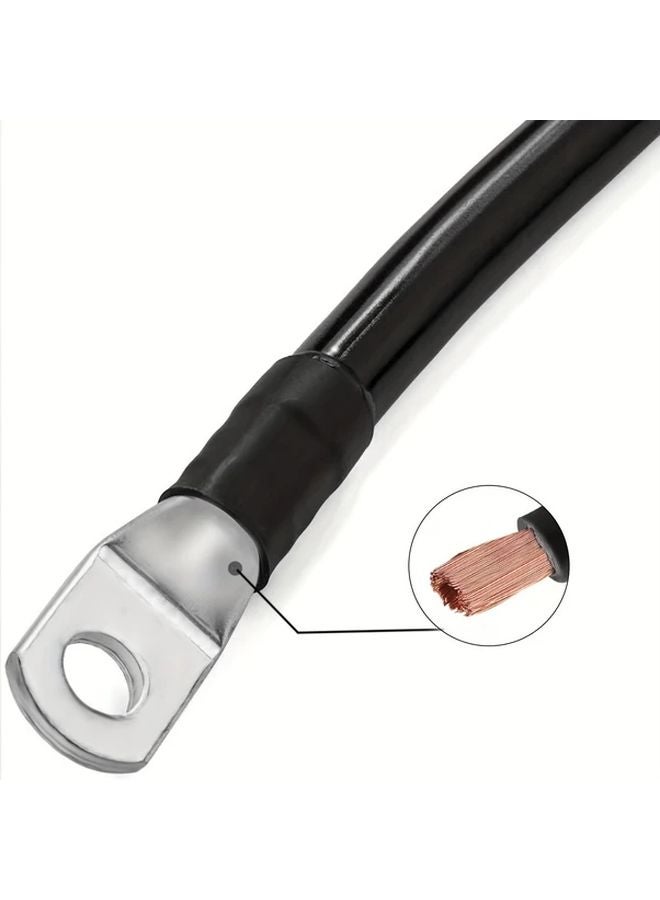 2 Pack 30 50 70 100Cm 5AWG 16mm² Copper Battery Cables With M8 Ring Terminals - Image 5